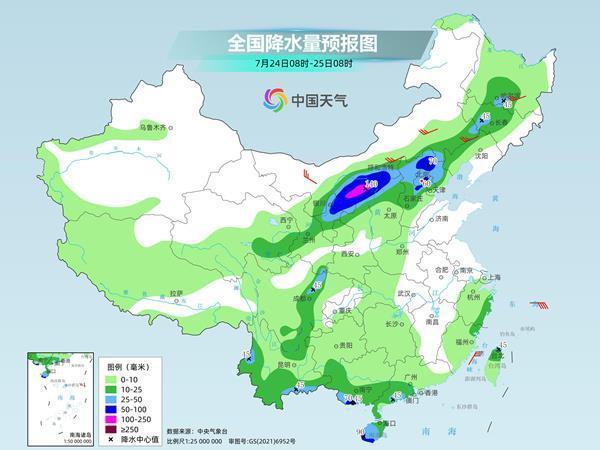 新一轮降雨影响北方 中东部高温卷土重来 南北天气分化明显